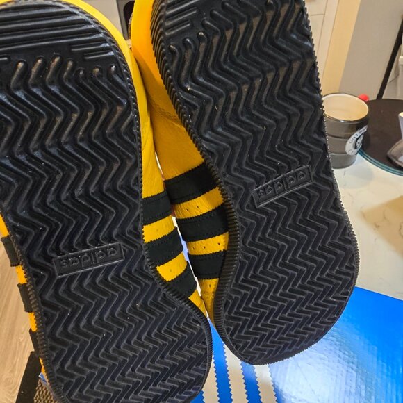 Adidas originals Women's japan Sneakers Crew Yellow / Core Black JI2665 size 7 - Picture 7 of 13